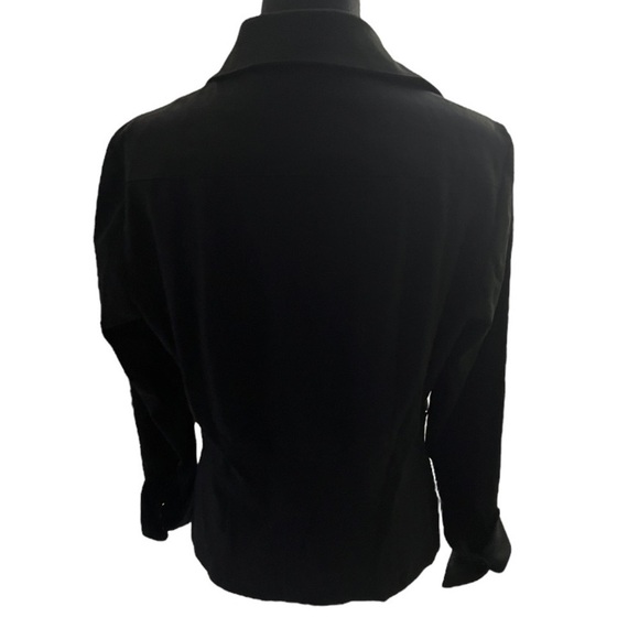 Vertigo Paris Black Button Up Blazer Large - Picture 4 of 8